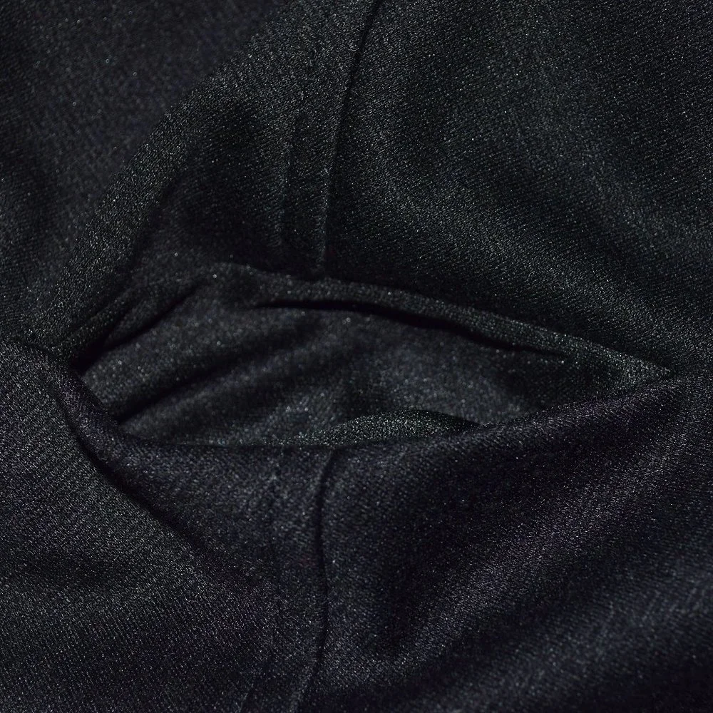 Ally B Black Skirt with Pockets and Back Zipper - Size Large (14)